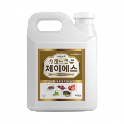 글로벌아그로 랜드콘 제이에스 2L 토양미생물 발근제 식물활력제