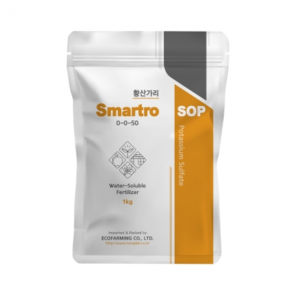 스마트로 SOP 황산가리 1kg 유황함유 수용성칼륨비료