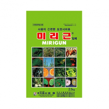 대유 미리근 2.5kg 입제 - 토양 시비 미량요소 복합비료