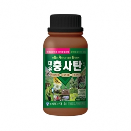 대유 충사탄 200ml 액제 - 친환경 유기농 충해관리용 자재
