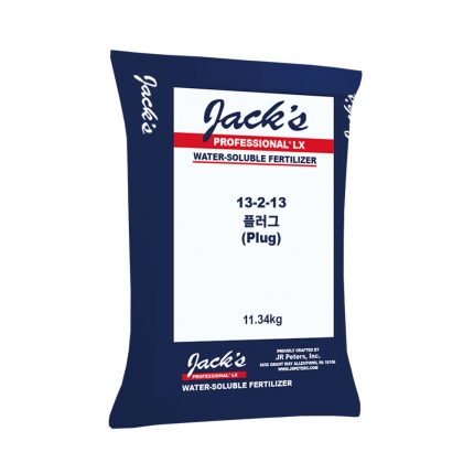 잭스프로페셔널 13-2-13 NPK비료 11.34kg 초기성장용 수용성 복합비료