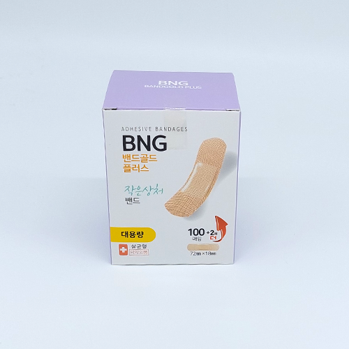 일회용밴드 / 직사각형(18*73mm) / 100매입+2매