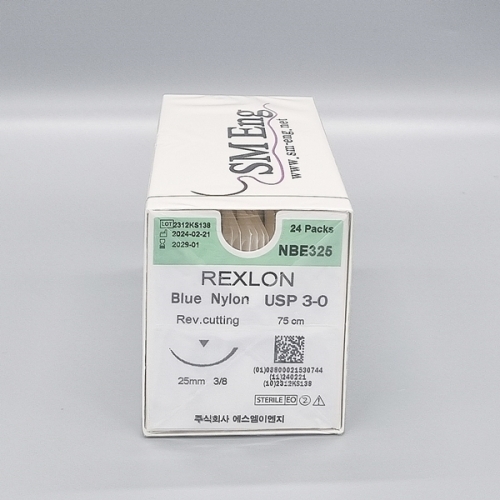 블루나이론NBE325(NB324대체) / 3-0/25mm / 24개입