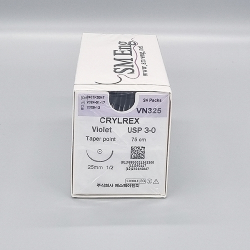 크릴렉스(crylrex)VN325 / 3-0/25mm / 24개입(AV325대체)