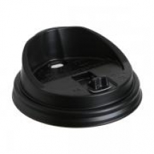 (종이컵뚜껑) 롱리드 머그리드 10/13온스-블랙 1000개/1박스