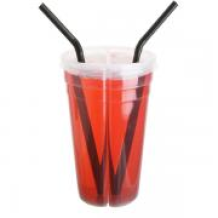 (아이스컵)24온스 쌍쌍컵 98파이 240개/1박스