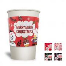 (컵홀더)10/13온스-산타 크리스마스 4종 1000개/1박스