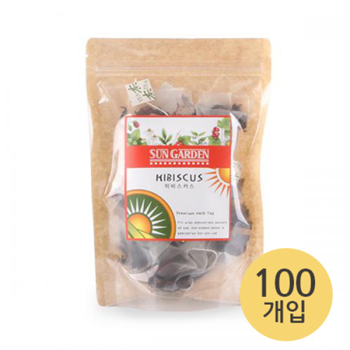 (썬가든-100T) 히비스커스(1.2g)삼각티백-리필팩