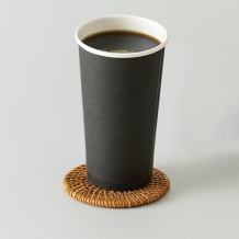 (컬러 종이컵) 16온스 컬러컵-블랙 1000개/1박스