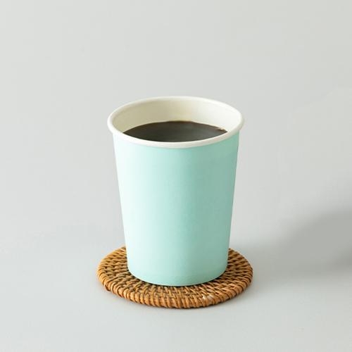 (컬러 종이컵) 300ml (10온스) 컬러컵-민트 1000개/1박스