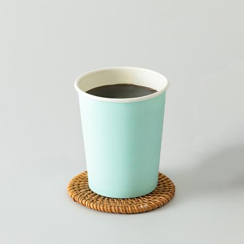 (컬러 종이컵) 300ml (10온스) 컬러컵-민트 1000개/1박스