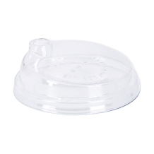(핫쿨리드PET)아이스용 90파이 종이컵뚜껑-12/16/22온스-투명