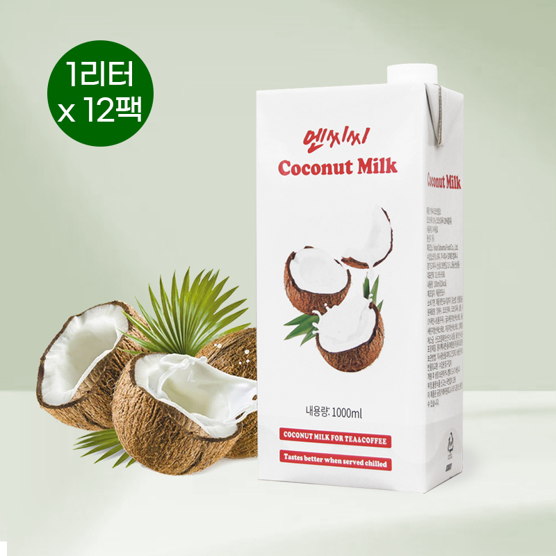 엔씨씨 코코넛밀크(1리터X12개)