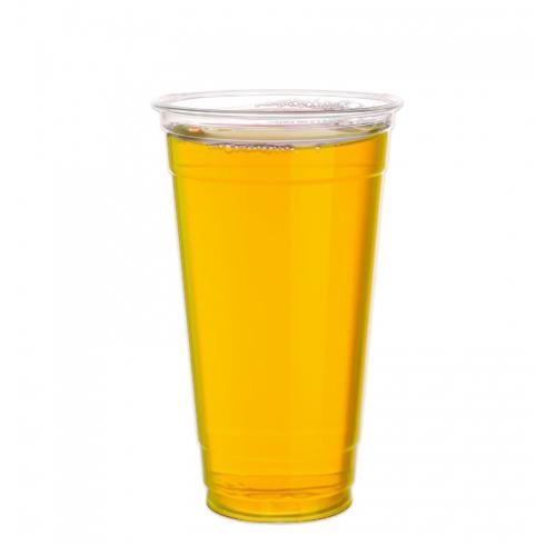(아이스컵-국내) 650ml (22온스) 투명 PET컵-92파이 1000개