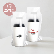 [주문제작-비닐캐리어] 1구 1도 인쇄 25박스