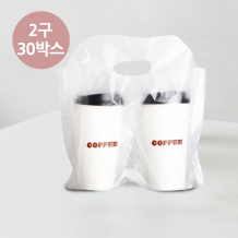 [주문제작-비닐캐리어] 2구 1도 인쇄 30박스