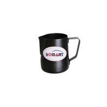 (홈아트) 테프론 스팀피처 밀크저그-350ml (블랙)