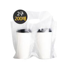 (소분200매-비닐캐리어) 2구 - 1봉