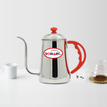 (홈아트) NEW8807 드립포트-실리콘핸들700ml-레드