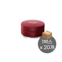 (박스할인-홈아트) NEW마카롱템퍼 58mm-레드 (20개/박스)