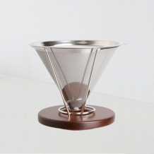 (홈아트) 비치우드 드리퍼-브라운