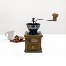 (홈아트)FK33B 원목(오픈)핸드밀(소형)-이중스텐날