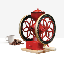 (홈아트)FK140-R 주물쌍바퀴핸드밀-레드