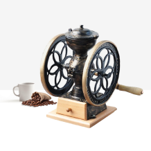 (홈아트)FK140-B 주물쌍바퀴핸드밀-블랙