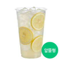 (아이스컵-국내) 700ml (24온스) 알뜰형 투명컵 PET컵 98파이 1000개