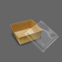 (종이용기) 샌드위치트레이 용기 5호 - 500개/1박스