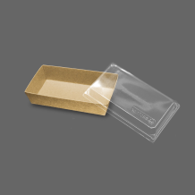 (종이용기) 샌드위치 트레이용기 2호 - 600개/1박스