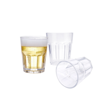 (PC컵) 8각컵 270ml(9온스) - 투명