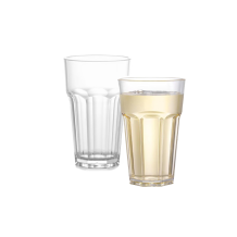 (PC컵) 8각컵 420ml (14온스)-투명