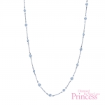 [EXCLUSIVE SILVER] 티어롱드롭 목걸이