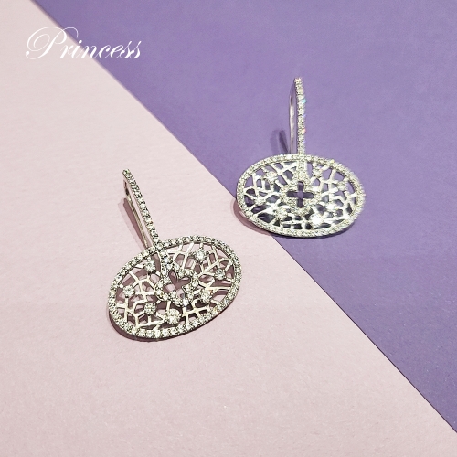[SILVER EXCLUSIVE] 오벌 귀걸이