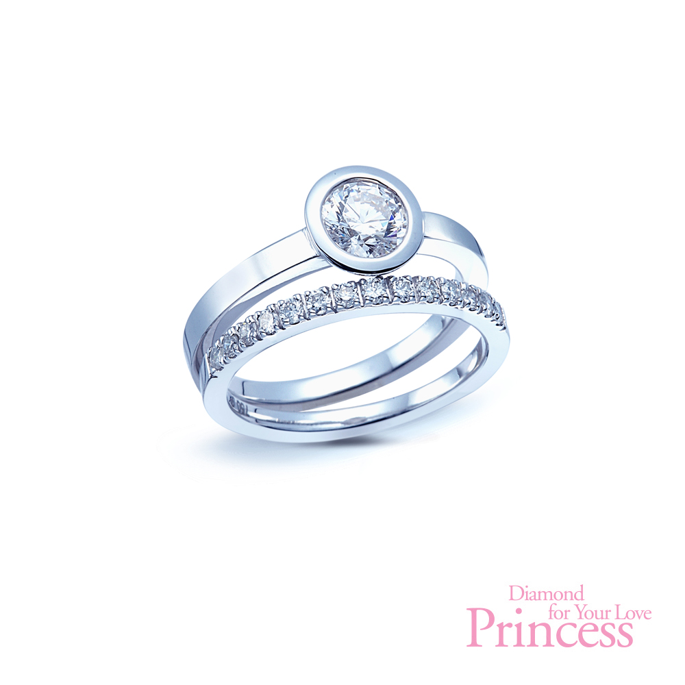 [에크아] 문라잇 반지+스택링