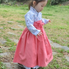 [DIY도안] 아동 한복 (Hanbok) 65-814 P404