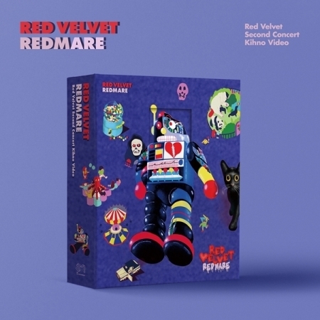 레드벨벳 (RED VELVET) - SECOND CONCERT [REDMARE] 키노 비디오 (1 DISC) <키노 백 + 포토북(100P)>