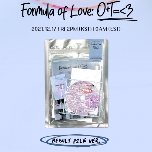 트와이스 (TWICE) - 3집 [Formula of Love:O+T=<3] Result file ver