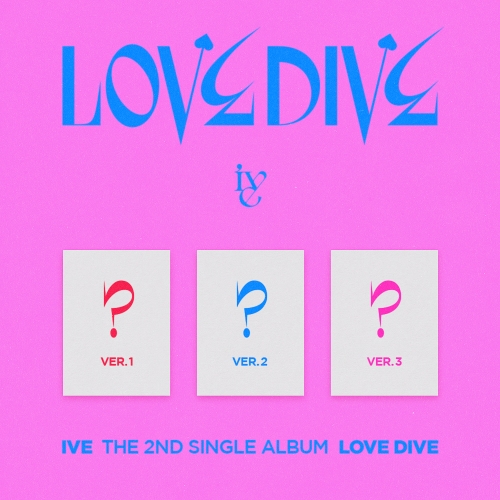 IVE (아이브) - 싱글 2집 [LOVE DIVE] 3종 中 1종 랜덤