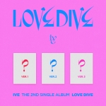 IVE (아이브) - 싱글 2집 [LOVE DIVE] 3종 中 1종 랜덤