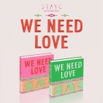 스테이씨 (STAYC) - WE NEED LOVE (3rd 싱글앨범) 2종 中 1종 랜덤