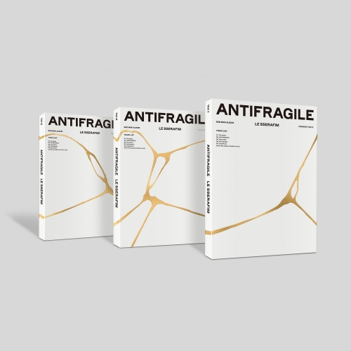 르세라핌 (LE SSERAFIM) - 2nd Mini Album 'ANTIFRAGILE' (3종 中 1종 랜덤)