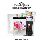 KiiiKiii (키키) - The 2nd EP [Delulu Pack] Calendar. Version