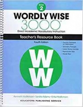 Wordly Wise 3000 4th Edition Book 2 Teacher Guide isbn 9780838877159
