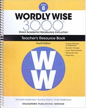 Wordly Wise 3000 4th Edition Book 8 Teacher Guide isbn 9780838877210