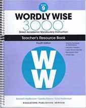 Wordly Wise 3000 4th Edition Book 9 Teacher Guide isbn 9780838877227
