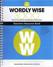 Wordly Wise 3000 4th Edition Book 11 Teacher Guide isbn 9780838877241