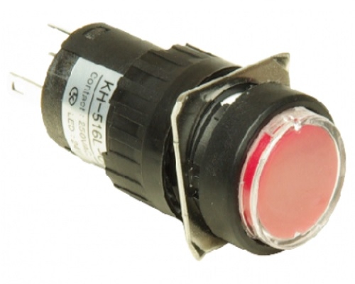 16파이 원형 스위치 LED표시등 (KH-516L-C00)