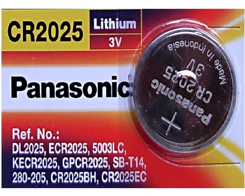 Panasonic CR2025-BP (3V 165mAh)